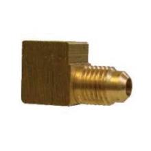 Midland Industries 10319B - MIDLAND INDUSTRIES 103B Male Flared FNPTF Brass 90 deg Barstock Elbow