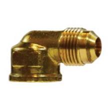 Midland Industries 10321 - MIDLAND INDUSTRIES 103 Male Flared FNPTF Brass 90 deg Elbow