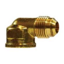 Midland Industries 10327 - MIDLAND INDUSTRIES 103 Male Flared FNPTF Brass 90 deg Elbow