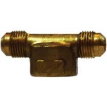 Midland Industries 10429 - MIDLAND INDUSTRIES 104 SAE 45 deg Male Flared SAE 45 deg Male Flared FIP Brass Branch Tee