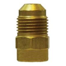 Midland Industries 10463 - MIDLAND INDUSTRIES 104 SAE 45 deg Male Flared SAE 45 deg Female Flared Brass Reducing Adapter