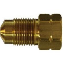 Midland Industries 12326 - MIDLAND INDUSTRIES 123 Female Inverted Flared Bubble Male Inverted Flared Brass Adapter