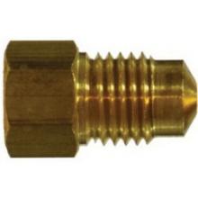 Midland Industries 12339 - MIDLAND INDUSTRIES 123 Female Inverted Flared Male Metric Bubble Flared Brass Adapter