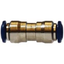 Midland Industries 20022N - MIDLAND INDUSTRIES 200 Push-In Brass Nickel-Plated 0 to 290 psi Union Connector