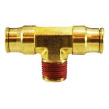 Midland Industries 20112 - MIDLAND INDUSTRIES 201 Tube OD Male NPTF Tube OD Brass Fixed Branch Tee