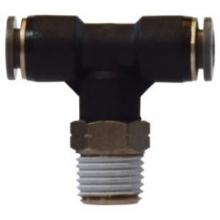 Midland Industries 20138C - MIDLAND INDUSTRIES 201 Tube OD Male NPTF Tube OD Composite Swivel Branch Tee