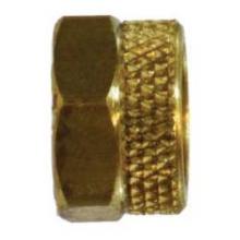 Midland Industries 20219 - MIDLAND INDUSTRIES 202 Flareless Brass Hex Nut