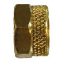 Midland Industries 20221 - MIDLAND INDUSTRIES 202 Flareless Brass Hex Nut