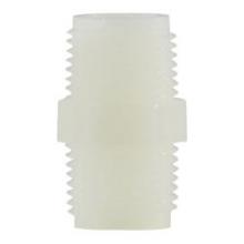 Midland Industries 28618W - MIDLAND INDUSTRIES 2861 MPT Nylon White Hex Nipple