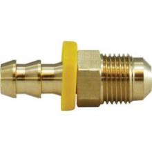 Midland Industries 30243 - MIDLAND INDUSTRIES 302 Push-On Hose Barbed SAE 45 deg Male Flared Brass Adapter