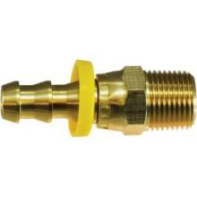 Midland Industries 30390 - MIDLAND INDUSTRIES 303 Push-On Hose Barbed MIP Brass Swivel Adapter