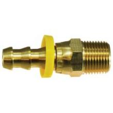 Midland Industries 30424 - MIDLAND INDUSTRIES 304 Push-In Tube MIP Brass Straight Swivel Connector