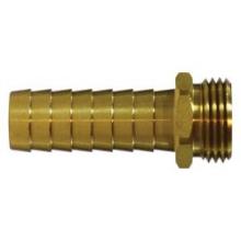 Midland Industries 30511 - MIDLAND INDUSTRIES 305 Garden Hose Barbed 3/4 in MGH Brass Straight Male End Hex Adapter