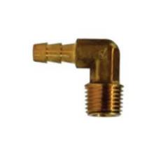 Midland Industries 707020-0404 - AMC® 707020 Hose Barbed MIP Brass 90 deg Elbow