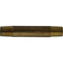 Midland Industries 40034 - MIDLAND INDUSTRIES 40 MPT Brass Seamless Pipe Nipple