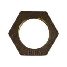 Midland Industries 44705LF - MIDLAND INDUSTRIES 447 FPT Lead-Free Bronze Hex Locknut