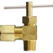 Midland Industries 46014 - MIDLAND INDUSTRIES 460 Compression x MPT Connection 150 psi Pressure Brass Body Needle Valve