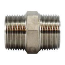 Midland Industries 62727 - MIDLAND INDUSTRIES 627 MPT Stainless Steel Hex Nipple