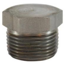 Midland Industries 63660 - MIDLAND INDUSTRIES 6366 MPT Stainless Steel 150 lb Solid Hex Head Plug