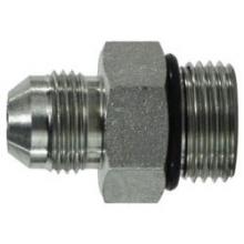 Midland Industries 64005 - MIDLAND INDUSTRIES 640 37 deg JIC Male Flared Male ORB Steel Straight Connector