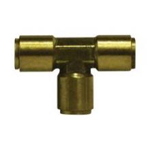 Midland Industries 640600 - MIDLAND INDUSTRIES 64 Push-In Brass Union Tee