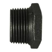 Midland Industries 65504 - MIDLAND INDUSTRIES 655 MPT FPT Iron Black 150 psi Reducer Hex Bushing