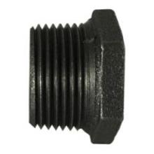 Midland Industries 65538 - MIDLAND INDUSTRIES 655 MPT FPT 1/2-14 Thread Iron Black Reducer Hex Bushing