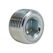 Midland Industries 66766 - MIDLAND INDUSTRIES 667 MNPT Steel Zinc-Plated 150 lb Hex Socket Countersunk Plug