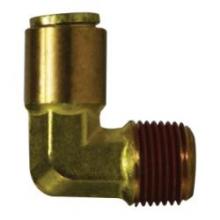 Midland Industries 690404 - MIDLAND INDUSTRIES 69 Tube OD Male NPTF Brass 90 deg Elbow