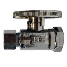 Midland Industries 746536 - MIDLAND INDUSTRIES 7465 FIP x Compression Connection Brass Body Chrome-Plated Straight Supply Stop