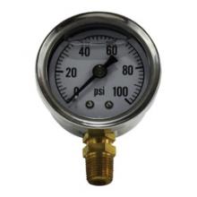 Midland Industries 80602 - MIDLAND INDUSTRIES 8060 1-1/2 in Dial +/-1.5 % Accuracy 1/8 in Connection Pneumatic Pressure Gauge