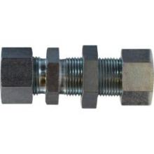 Midland Industries 8061LNL2222 - MIDLAND INDUSTRIES 8061LNL Tube Bulkhead Straight Coupling Locknut