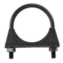 Midland Industries 841250 - MIDLAND INDUSTRIES 841 Carbon Steel Heavy-Duty Saddle Clamp