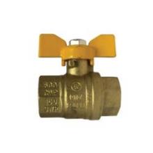 Midland Industries 940173T - MIDLAND INDUSTRIES 94017 FPT 600 psi WOG Pressure -22 to 302 deg F Butterfly T-Handle Forged Brass B