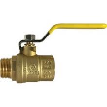 Midland Industries 948172 - MIDLAND INDUSTRIES 9481 MPT x FPT Connection 600 psi WOG Pressure -20 to 300 deg F Brass Body Ball V