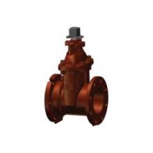 Midland Industries 9600FJ3 - MIDLAND INDUSTRIES 9600F Flanged x MJ 300 psi Ductile Iron Body Resilient Seated Gate Valve