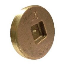 Midland Industries 970703 - MIDLAND INDUSTRIES 970 MPT Brass Tapped Countersunk Cleanout Plug