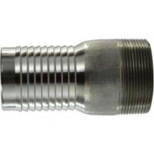 Midland Industries 973702 - MIDLAND INDUSTRIES 9737 Hose Barbed MPT Stainless Steel Combination King Nipple