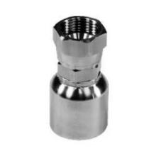 Midland Industries SS43-06-04FJ - STAINLESS ADAPTERS SS43-04 Hose Female JIC Stainless Steel Straight Swivel Adapter