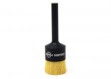 Brush Research Manufacturing AEB112100320 - BRM AEB11234320 NAMPOWER End Brush, 1.500” Diameter, 5.250" OAL, 320 Grit, Ceramic Abrasive Nylo