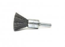 Brush Research Manufacturing BNS406 - BRM BNS406 Solid End Brush, .500" Dia., .006CS, .875" Trim Length, .250" Shank Diameter